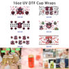 oly-c24db3cb244c59ee844d26673970caf5 Wholesale 5pcs Dark Gothic Spooky Witch Red Rose Bat Love Potion Heart Mixed Horror Print 16oz Cup UV DTF Wraps OLY Exclusive