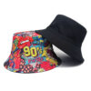 oly-c24dd8c2a26c3376894ea2b2e0ee3592 Wholesale Retro 90s Cartoon Lips Bucket Hat Double Sided Sun Protection Fashion Gift