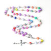 oly-c2803d371dc457d00796ccd43c8b052b Wholesale Fashion Polymer Clay Cross Necklace 6mm Beads Jewelry Accessory