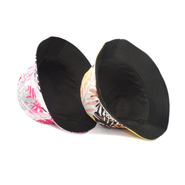 oly-c2963cf8a84ecf9bfa03708c01ac6a85 Wholesale Reversible Coconut Tree Print Fisherman Hat Sun Hat Wide Brim Summer Fashion Accessory for Women