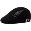 Wholesale Stylish Men's Mesh Beret Hat Adjustable Cotton Sun Hat for Everyday Use