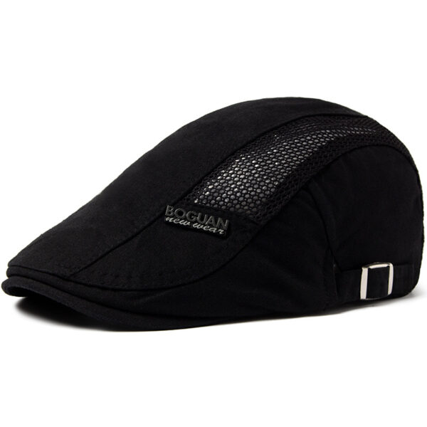 Wholesale Stylish Men's Mesh Beret Hat Adjustable Cotton Sun Hat for Everyday Use
