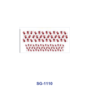 SG-1110 / 8pcs / 16*7cm