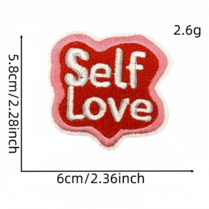 Trendy pattern slogan cloth sticker 17#