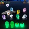 Wholesale Halloween Glow-in-the-Dark Resin Skull Figurines Decorative Accent for Home Office Decor Resale Gift