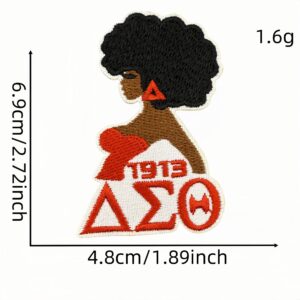 Sorority cloth patch 12#