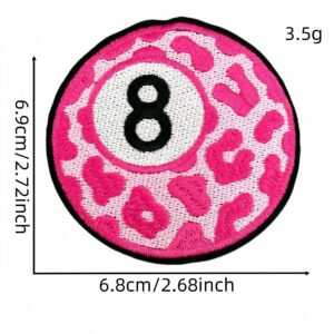 No. 8 billiard cloth sticker 9 #