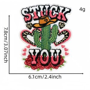 Cowboy girl cloth sticker 1 #
