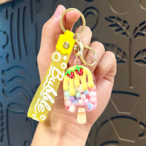 Oiled jelly bean ice cream-yellow / Single opp bag packaging