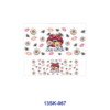oly-c32ad87784e9fca15a5d489c54d86635 Wholesale 8pcs Lip Bow Floral Mini Cup Keychain Sticker OLY Exclusive