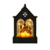 Wholesale Plastic Halloween LED Wind Lantern Castle Design Electronic Candle Party Decor