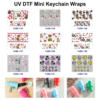oly-c33b8dfffcc95ebff35739572b2dcc53 Wholesale 2/4/8pcs Cute Character Pattern Mini Cup Keychain Sticker OLY Exclusive