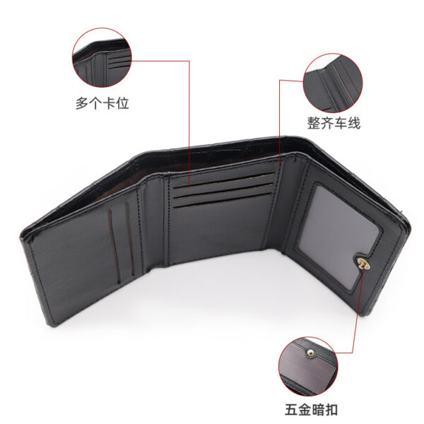 oly-c33c9133ed8dcd95df64afad7d77448c Wholesale Stone Pattern Women's PU Wallet Black Boutique Resale