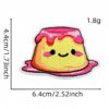 Wholesale Chic Food Embroidery Patches Cute Cartoon Design DIY Fashion Accessory for Bags