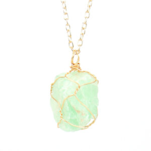 golden green fluorite / pure natural