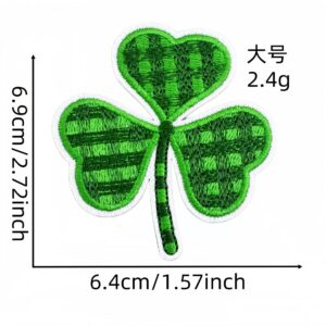 Green leaf large cloth sticker 29#