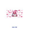 Wholesale 5pcs Watercolor Pink Valentine Garden Sprite Heart Lip Floral Retro Pickup Truck Tumbler Wrap Decals 16oz Cup UV DTF Wraps