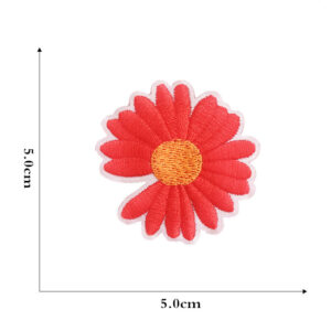 Self-adhesive Daisy Red 5cm