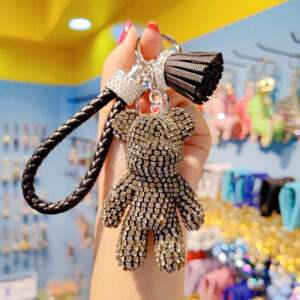 Diamond tassel violent bear-grey