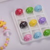 oly-c3d90b1a0efdd9c0655baae735baa234 Wholesale 3D Hand Painted Cartoon Mushroom Acrylic Beads Fashion Accessory for DIY Crafts