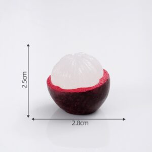 49# Half-peeled mangosteen / Fruit House Large Size 60