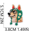 oly-c41b525a235842d85588dd1075ce8466 Wholesale Trendy Dog Embroidery Patch Decorative Accent for Clothing Gift Resale