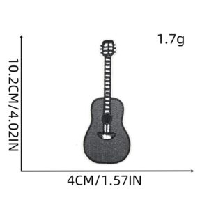 Guitar cloth stickers 4#