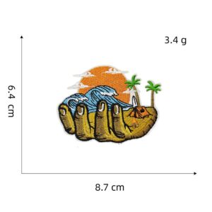 Outdoor camping cloth stickers 5#