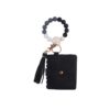 Wholesale Solid Black Silicone Key Bracelet Trendy Fashion Key Accessory for Everyday Use