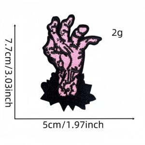 Punk series cloth stickers 13#