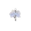 oly-c45318c1de1a88d097274367aae8ae73 Wholesale Lolita Style Pink Silicone Bag Charm with Heart Lace Bow Fashion Accessory Keychain