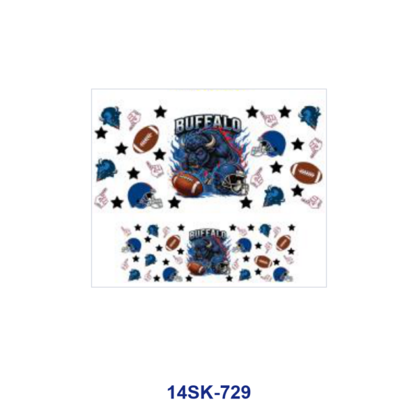 oly-c4552537b5201be955620ea4500acc79 Wholesale 2/4/8pcs Vintage Football Team Print Mini Cup Keychain Sticker OLY Exclusive