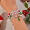 oly-c48a993f5cfb59da46efeff64ff26641 Wholesale Cartoon Polymer Clay Beaded Bracelet, Fashion Accessory for Gift or Boutique Resale