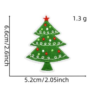 Christmas cloth stickers 18#