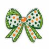 oly-c49c48e57e07afeb3483e7ad913bd84a Wholesale Cartoon Green Bow Embroidery Patches Set of 9 - Decorative Accent, Gift or Resale