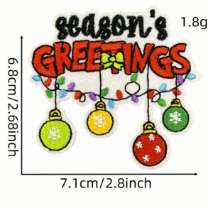 Holiday cloth stickers 10 #