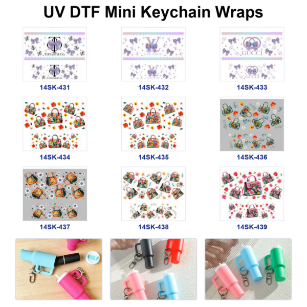 oly-c4ab32b1afc3e910b7a0da4ab8a851af Wholesale 2/4/8pcs Fashion Bag Mini Cup Keychain Sticker