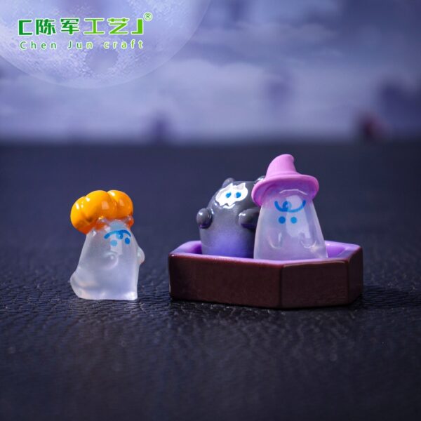 Wholesale Halloween Zombie Taoist Figurine Resin Miniature DIY Decor Ornament - Trendy Home Decor & Gift