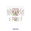 oly-c4b73cba3a2860133c42e97d5f705493 Wholesale 8pcs Christmas Candy Mini Cup Keychain Sticker