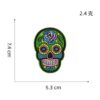 Wholesale Punk Skull Embroidered Patch - DIY Fashion Accessory for Party Decor and Boutique Resale