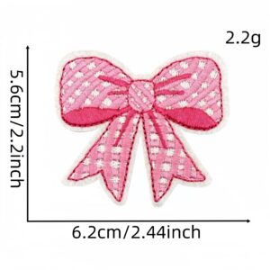 Pink series cloth stickers 15 #