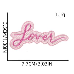 Cartoon Text Cloth Sticker 2#