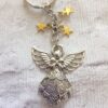 Wholesale Silver Angel Keychain Chic Alloy Keychain Pendant for Boutique Resale