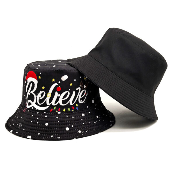 oly-c516b47bad7ae97876b730c2c2a8bf55 Wholesale Trendy Santa Claus Pattern Fisherman Hat Sun Protection Foldable Bucket Hat Boutique Resale