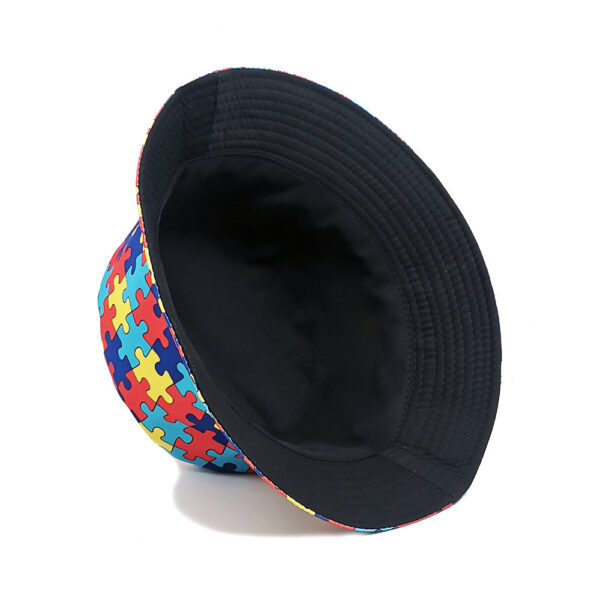 Wholesale Brick Pattern Double Sided Fisherman Hat Trendy Sun Hat Fashion Accessory for Gift and Boutique Resale