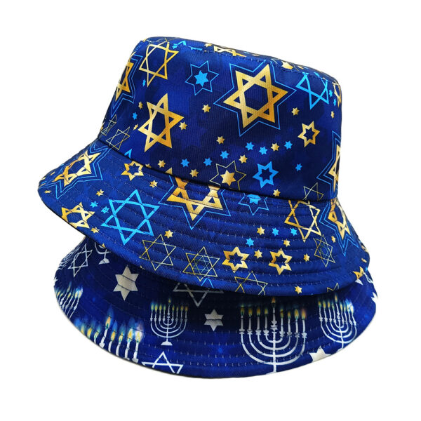 oly-c51c30413e2726153bbe3b9eb3ac66c9 Wholesale Geometric Pattern Bucket Hat Sunscreen Fisherman Hat Women's Trendy Fashion Accessory