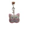 Wholesale Cute Cat Rhinestone Keychain Fashion Gift Decorative Accessory for Bag or Keys