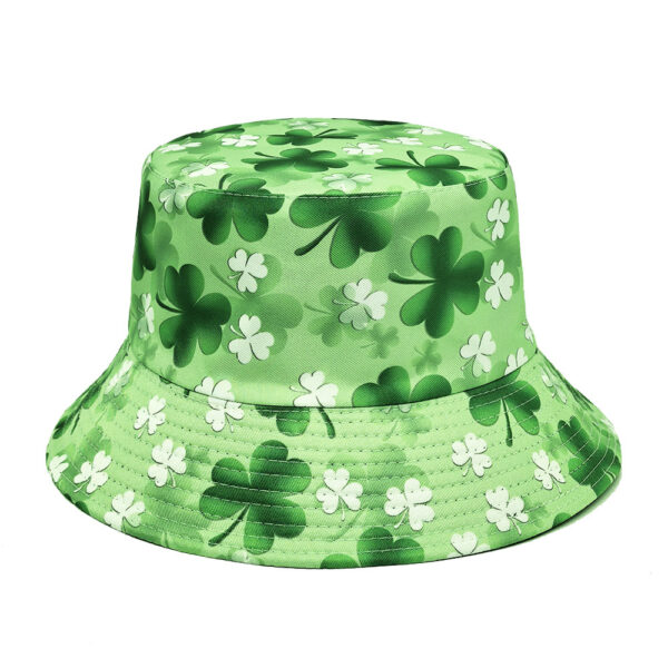 oly-c52c8ecacd9fafa23f41c354907d724c Wholesale Four Leaf Clover Reversible Fisherman Hat Stylish Sunscreen Hat for Women Gift Idea