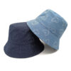 oly-c53986f7dd3a38903c47a168d5fa96f9 Wholesale Korean Style Denim Love Heart Bucket Hat for Daily Outings Sun Protection Fashion Accessory