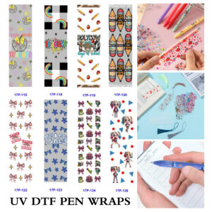 oly-c554597a9df6b99132e4e69a7290fc1d Wholesale 2/8/16 pcs UV DTF Stickers Butterfly Pen and Bookmark Stickers